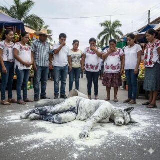 Atropellaron a un therian y como se creía perro nomás le echaron cal…