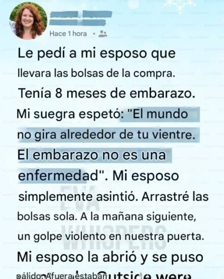 Cuando mi embarazo se minimizó y una voz inesperada finalmente habló
