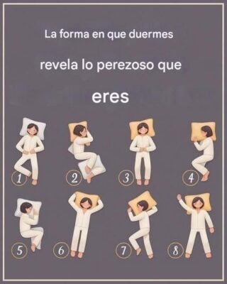 Posiciones para dormir: ¿qué dicen de ti