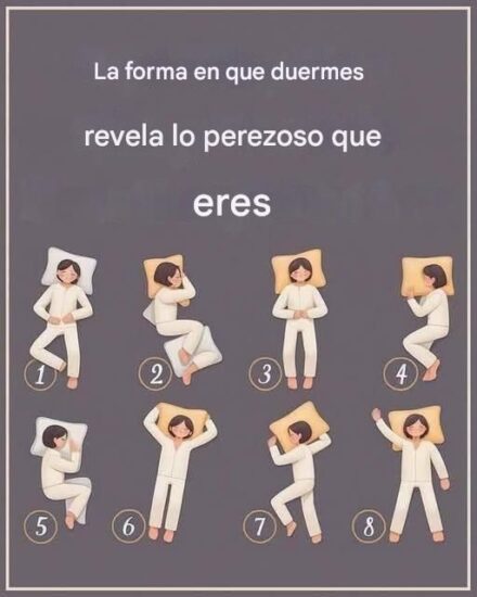 Posiciones para dormir: ¿qué dicen de ti