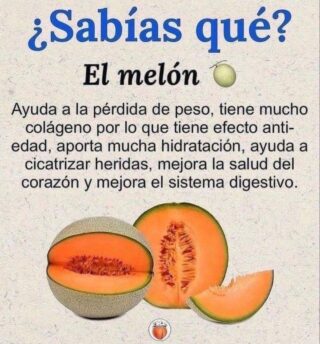 “Mucho más que una fruta: los grandes beneficios del melón”