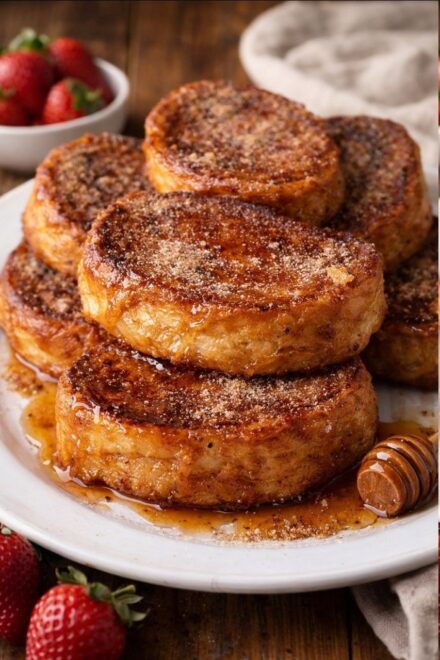 Torrijas con Naranja y Canela