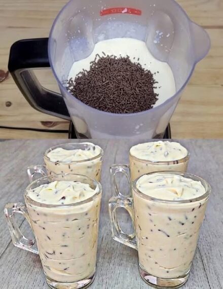 Postre delicioso de 2 ingredientes: solo batir, congelar ¡y listo!