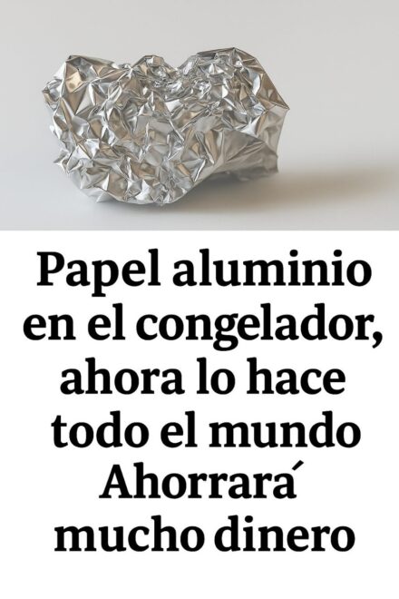 ¿Papel de aluminio en el congelador? Esta es la razón por la que cada vez más hogares confían en este simple truco