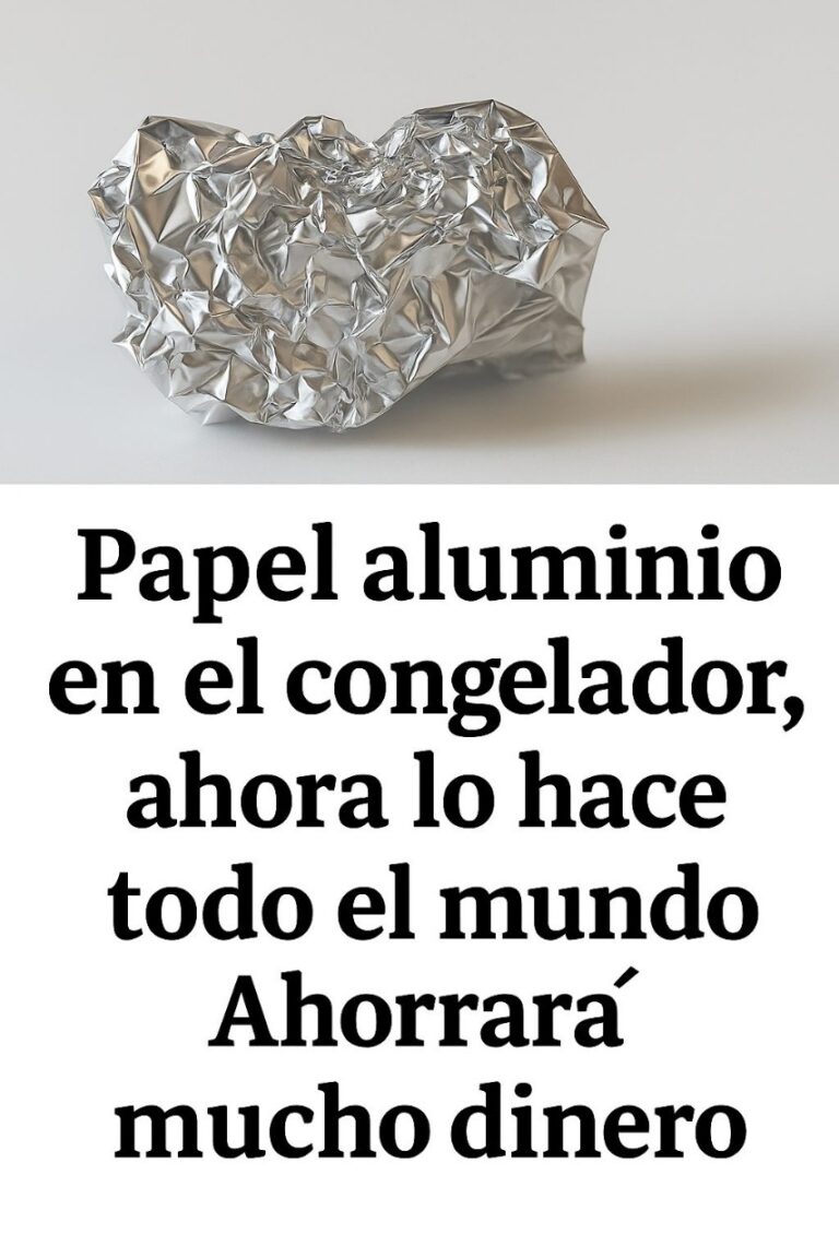 ¿Papel de aluminio en el congelador? Esta es la razón por la que cada vez más hogares confían en este simple truco
