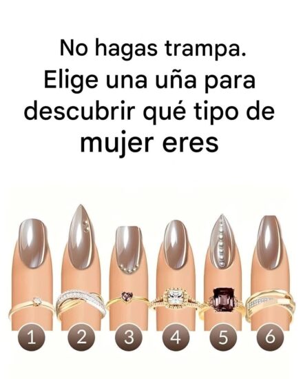Qué uña te atrae más? Revela qué tipo de mujer eres.