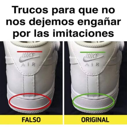 Trucos para que no te den gato por liebre con unas zapatillas pirata