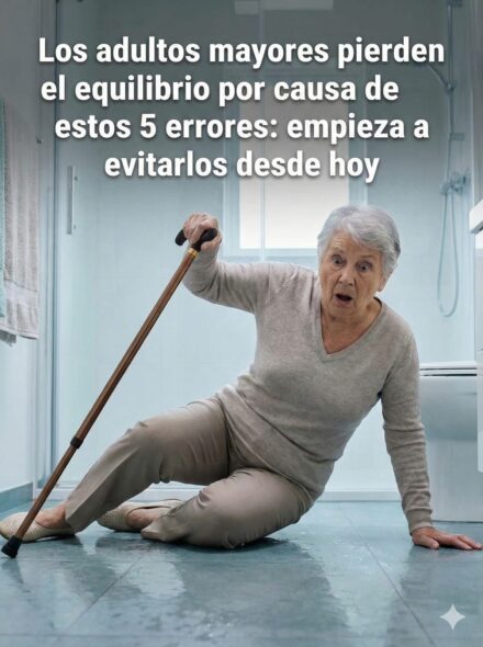 Adultos mayores pierden el equilibrio por causa de estos 5 errores