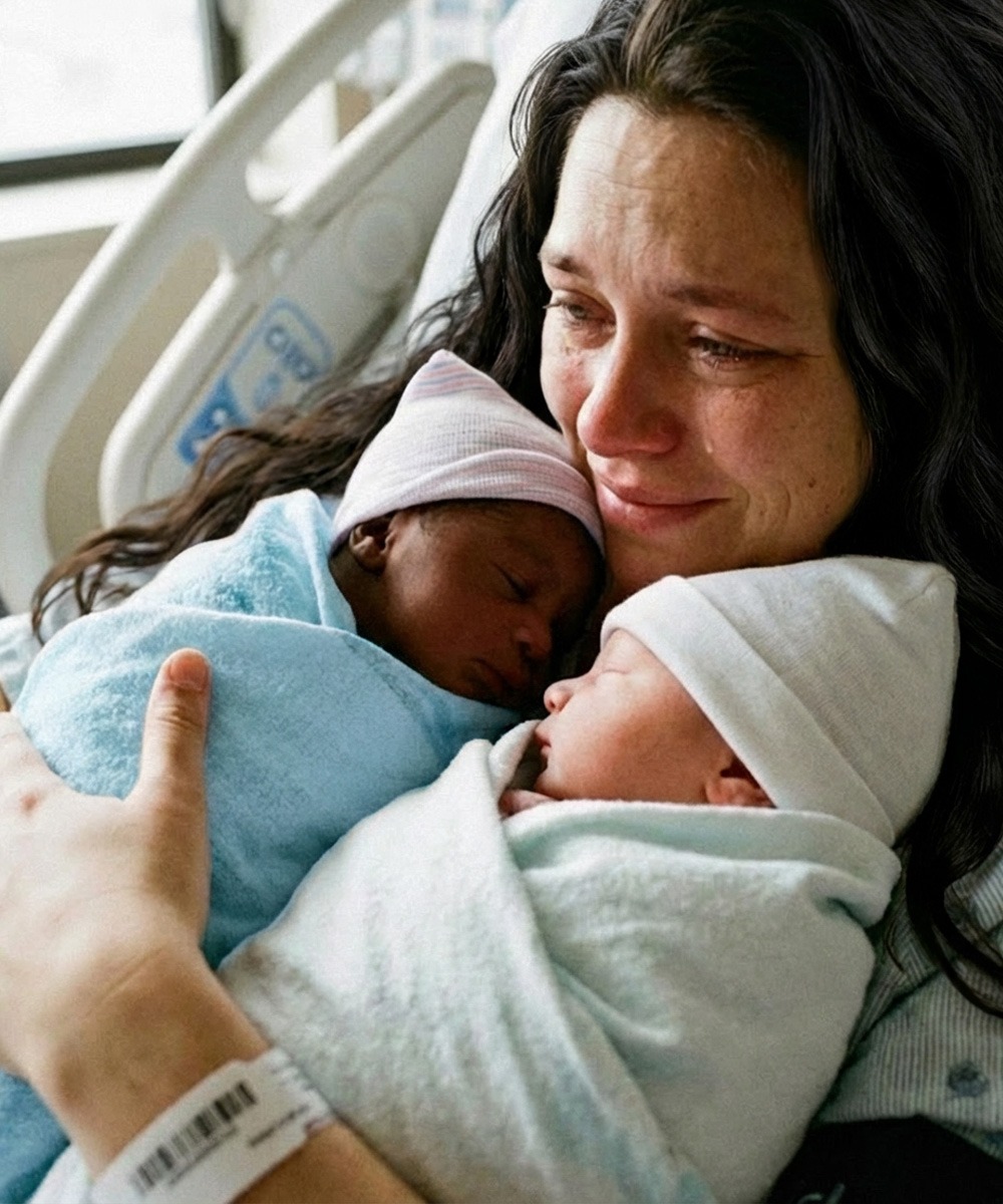 Mi esposa dio a luz a gemelos con diferentes colores de piel: la verdad me dejó sin palabras