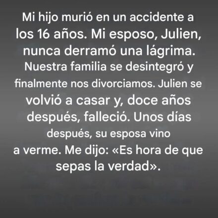 Por qué mi marido nunca lloró, hasta que supe la verdad años después