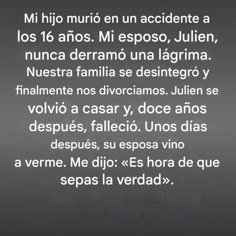 Por qué mi marido nunca lloró, hasta que supe la verdad años después