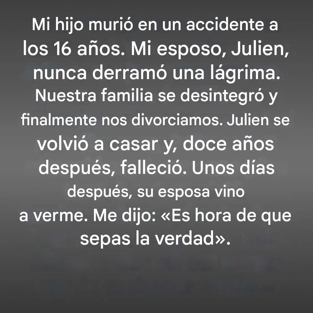 Por qué mi marido nunca lloró, hasta que supe la verdad años después