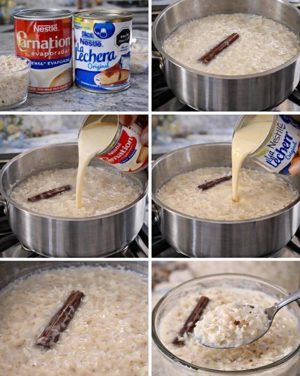 Arroz con leche cremoso (el que sí queda bueno)