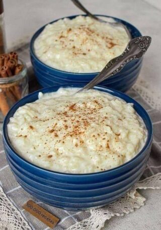 Arroz con leche tradicional