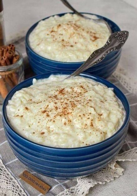 Arroz con leche tradicional
