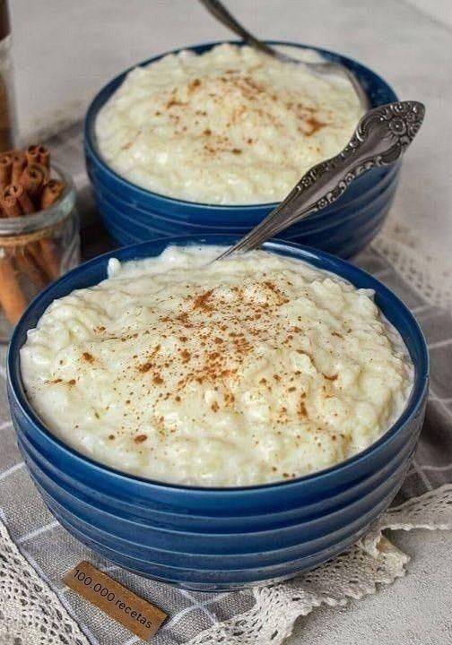 Arroz con leche tradicional