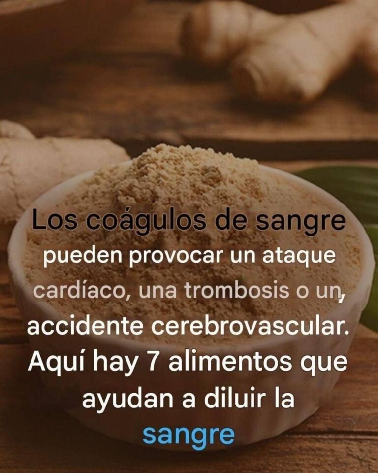 Un coágulo de sangre puede provocar un ataque cardíaco, una trombosis o un derrame cerebral: aquí hay 7 poderosos alimentos anticoagulantes que debes conocer