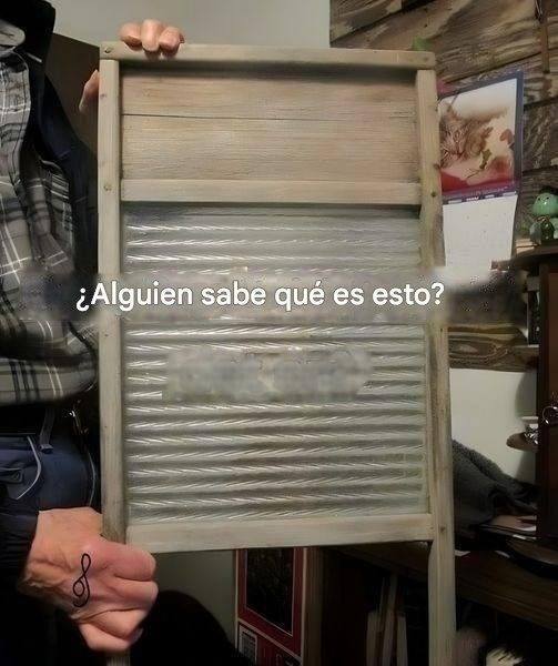 Tesoro retro: La tabla de lavar, una herramienta olvidada con una rica historia