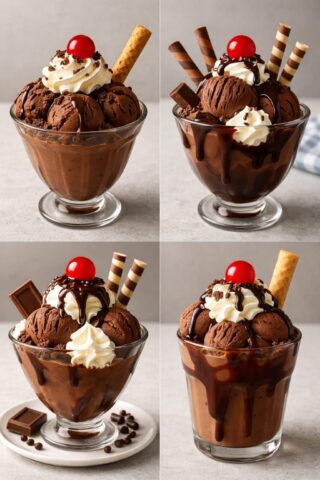 ✨Helado casero de chocolate con sirope🍫🍨 ¡Si no lo has probado, te lo estás perdiendo! 🤯🤯👇🏻👇🏻