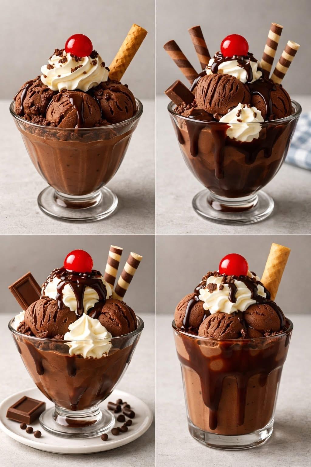 ✨Helado casero de chocolate con sirope🍫🍨 ¡Si no lo has probado, te lo estás perdiendo! 🤯🤯👇🏻👇🏻