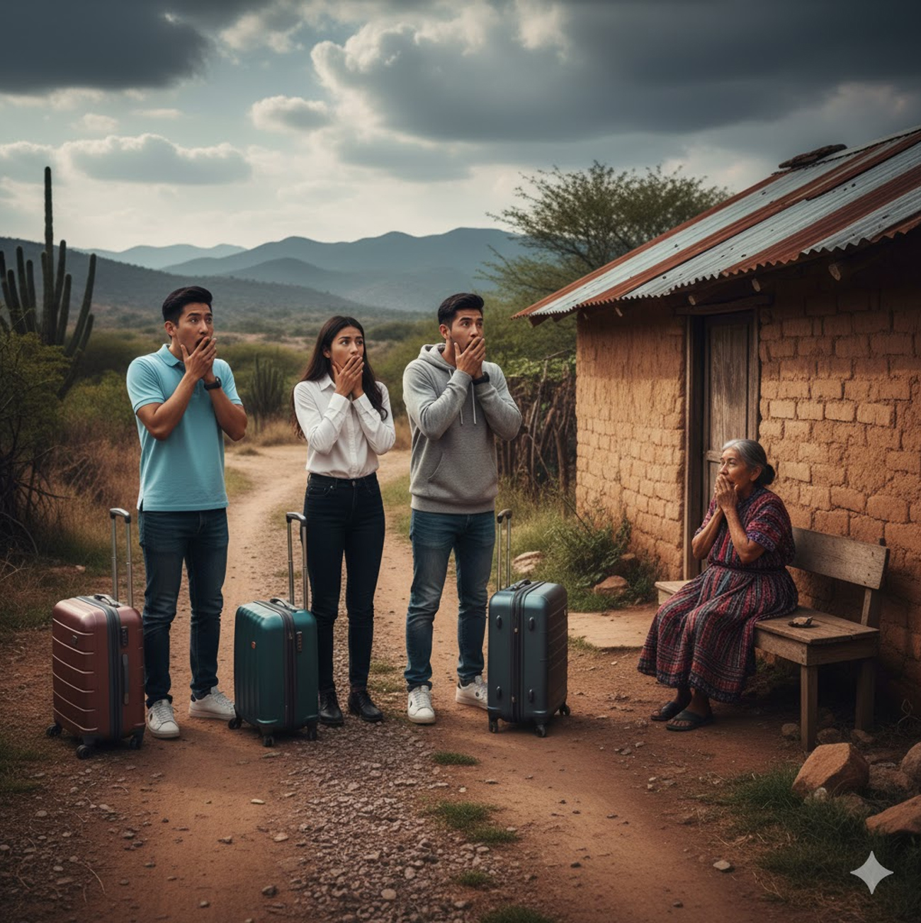 Creíamos que nuestra madre ya era millonaria gracias al dinero que le enviábamos. Pero cuando regresamos a México, lo que nos recibió fue una choza miserable y una mujer casi muerta de hambre. Fue entonces cuando descubrimos una verdad tan cruel que estuvo a punto de destruir —y matar— a toda nuestra familia.