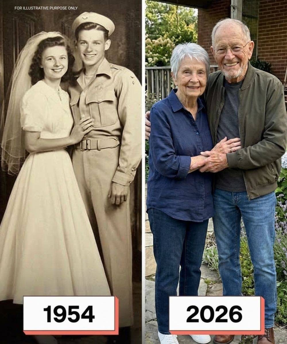 Estuve casada con mi esposo durante 72 años. En su funeral, uno de sus compañeros del ejército me entregó una pequeña caja y no podía creer lo que contenía.