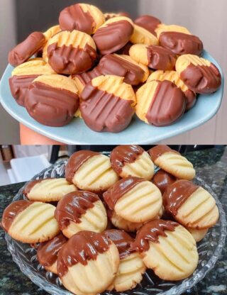 Las galletas de mantequilla con chocolate son increíblemente deliciosas.
