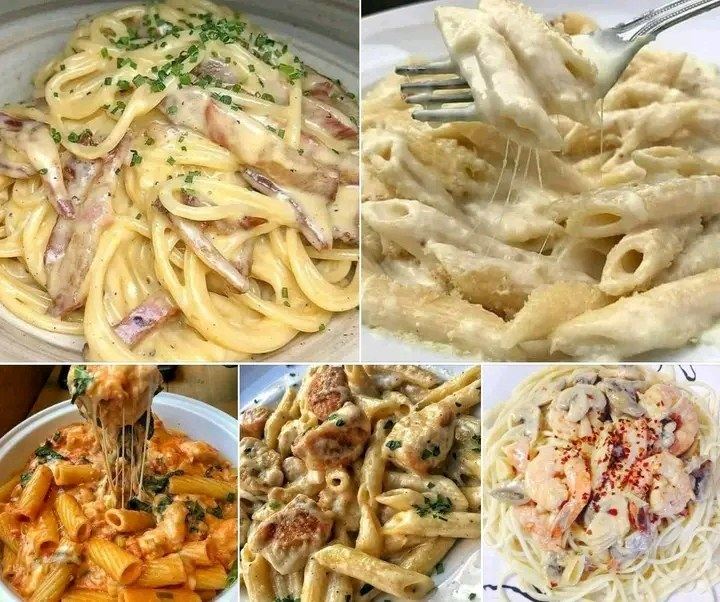 Deliciosas recetas para los amantes de la pasta.