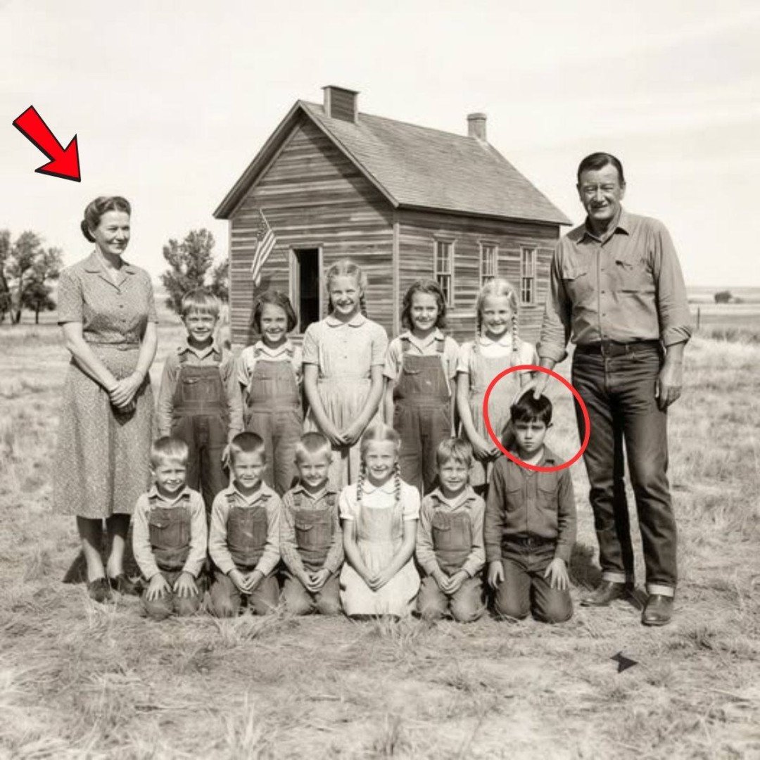 John Wayne recibió una carta de esta maestra e hizo algo que ninguna estrella de Hollywood haría hoy en día… Marzo de 1961: una maestra de la zona rural de Montana les pide a sus 12 alumnos que escriban una sola frase a John Wayne.