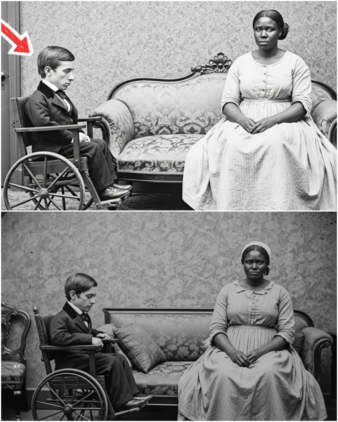 Fue considerado no apto para la procreación: su padre lo entregó a la mujer esclavizada más fuerte en 1859. Lo etiquetaron como defectuoso durante su juventud, y a los 19 años, después de que tres médicos examinaran su frágil cuerpo y llegaran a conclusiones idénticas, Thomas Bowmont Callahan comenzó a creer que esa palabra le pertenecía. Tenía 19 años en 1859, pero su cuerpo nunca se había alineado con su edad. Nació en enero de 1840, dos meses prematuro, durante uno de los inviernos más fríos que Mississippi había visto en décadas. Su madre, Sarah Bowmont Callahan, entró en un trabajo de parto inesperado mientras su padre, el juez William Callahan, entretenía a jueces y plantadores visitantes en su casa. La partera, una mujer esclavizada conocida como Mama Ruth que había ayudado a nacer a muchos de los niños blancos del condado, examinó al bebé y negó con la cabeza. Le dijo al juez Callahan que el bebé no sobreviviría la noche. Era demasiado pequeño, su respiración demasiado superficial. El juez tuvo que preparar a su esposa para la pérdida. Sarah se negó. Febril y agotada, abrazó al bebé contra su pecho e insistió en que viviría. Podía sentir su corazón latir, débil pero decidido. El niño sobrevivió esa noche, y la siguiente, y la siguiente. Sin embargo, sobrevivir no era lo mismo que estar sano. Con un mes de vida, pesaba apenas tres kilos. A los seis meses, ya no podía mantener la cabeza erguida. Al año, mientras otros niños se ponía de pie o daban sus primeros pasos, él luchaba por sentarse erguido. Los médicos convocados de Natchez, Vicksburg y Nueva Orleans coincidieron en que su nacimiento prematuro había retrasado permanentemente su desarrollo. En 1846, cuando Thomas tenía seis años, la fiebre amarilla azotó el Misisipi. Sarah Callahan enfermó y nunca se recuperó. Thomas recordó su último día: su piel amarillenta, su mirada distante. Ella lo llamó a su lado y le dijo que enfrentaría desafíos toda su vida. La gente lo subestimaría, se burlaría de él, lo rechazaría. Tenía que recordar que era dueño de su mente, su corazón y su alma. Nadie debía hacerle sentir menos que completo. Ella falleció a la mañana siguiente. El juez William Callahan era físicamente imponente, algo que su hijo no podía ser. Con una estatura de 1,88 metros, hombros anchos, voz y porte imponentes, había ascendido desde sus humildes orígenes como abogado en Alabama. Mediante su matrimonio con la familia Bowmont y la adquisición de tierras, expandió una plantación de algodón de 3200 hectáreas a lo largo de los altos acantilados del Misisipi, a 24 kilómetros al sur de Natchez. La casa principal, construida en 1835, era una mansión neogriego de ladrillo pintado de blanco, coronada con columnas dóricas y amplias galerías. Lámparas de araña de cristal colgaban de techos de 4,5 metros de altura. Muebles Muebles importados llenaban habitaciones con capacidad para 100 invitados. Alfombras persas yacían sobre pisos de duramen de pino pulido. Más allá de la casa solariega se extendía la maquinaria de producción: desmotadora de algodón, forja, taller de carpintería, ahumadero, lavandería, edificio de cocina, casa del capataz y, aún más lejos, los aposentos: 20 pequeñas chozas donde vivían 300 esclavos. Sus paredes de tablones toscos, pisos de tierra y chimeneas individuales contrastaban marcadamente con el refinamiento de la casa solariega. Thomas fue educado en casa. Demasiado frágil para el internado, recibió instrucción en griego, latín, matemáticas, literatura, historia y filosofía en la biblioteca de su padre. A los 19 años, medía 1,67 metros y pesaba alrededor de 54 kilos. Su pecho se hundía ligeramente debido al pectus excavatum. Sus manos temblaban constantemente. Su vista requería gafas gruesas. Su voz nunca se volvió más grave. Su cabello se estaba afinando. Su piel era pálida y translúcida. Lo más significativo es que su cuerpo no se había desarrollado sexualmente. Tenía poco vello facial y corporal. Los exámenes médicos confirmaron que sus órganos reproductivos estaban gravemente subdesarrollados. Poco después de cumplir 18 años, en enero de 1858, el juez Callahan organizó una reunión entre Thomas y Martha Henderson, hija de un plantador de Port Gibson. La reunión duró 15 minutos antes de que ella se retirara, expresando en privado su disgusto e incredulidad ante la perspectiva de casarse con alguien a quien describió como infantil. En febrero de 1858, el Dr. Samuel Harrison, de Natchez, examinó a Thomas en el despacho del juez. Midió su cuerpo, anotó observaciones e inspeccionó sus genitales, describiéndolos como prepubescentes en apariencia y textura. Diagnosticó hipogonadismo, probablemente debido a un parto prematuro. En su opinión profesional, la probabilidad de tener descendencia era prácticamente nula. La espermatogénesis era insuficiente. La producción de hormonas era deficiente. La tisis podría ser difícil. La concepción sería imposible. El juez Callahan solicitó más opiniones. El Dr. Jeremiah Blackwood, de Vicksburg, y el Dr. Antoine Merier, de Nueva Orleans, realizaron exámenes similares. Ambos confirmaron hipogonadismo severo e infertilidad permanente. Lee más en el primer comentario. 👇👇