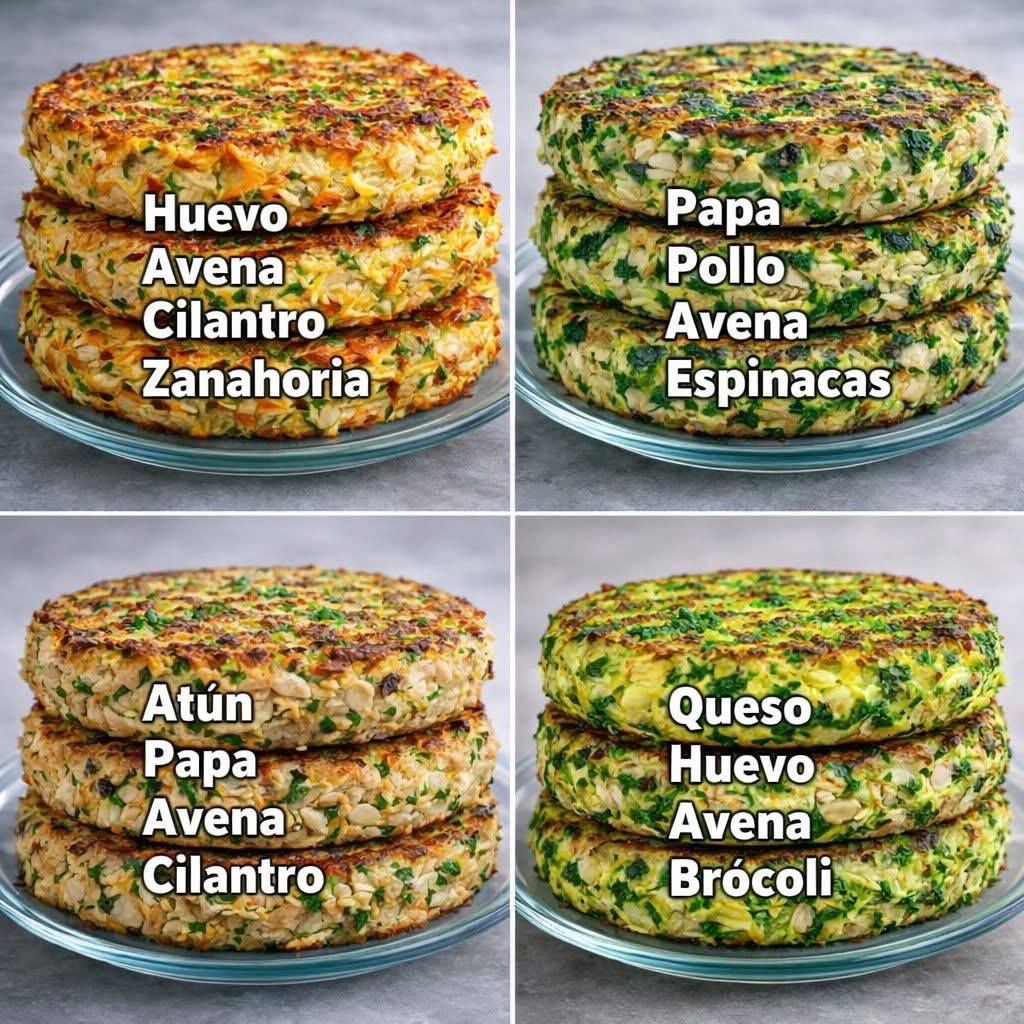 🥑✨ Ideas saludables de pastel de avena ✨🥬 Deberías probarlas, definitivamente te sorprenderás 🤯🤯🤯👇🏻👇🏻👇🏻