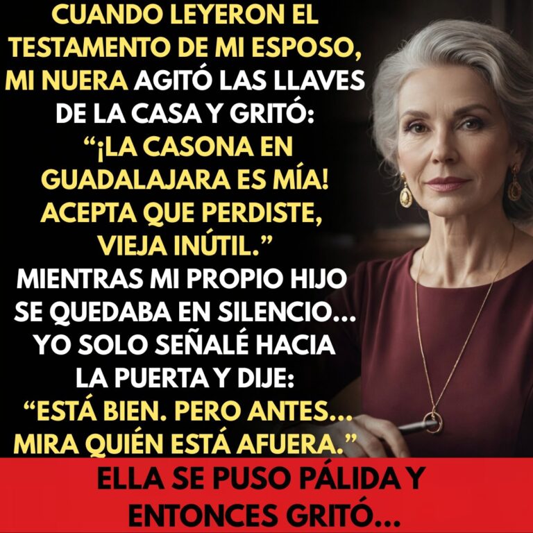 Mi esposo murió… pero lo que hizo antes de irse me sorprendió.