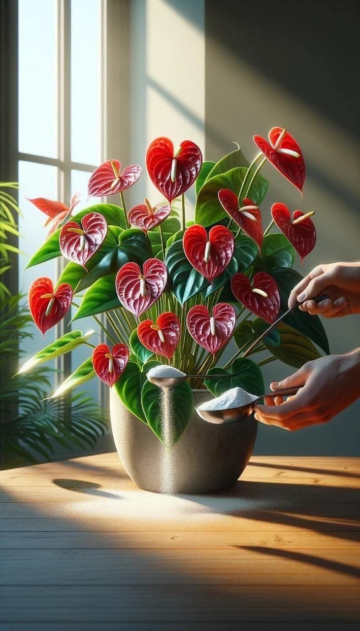 El Anthurium florece como loco casi todo el año si sigues estas sencillas reglas de cuidado.