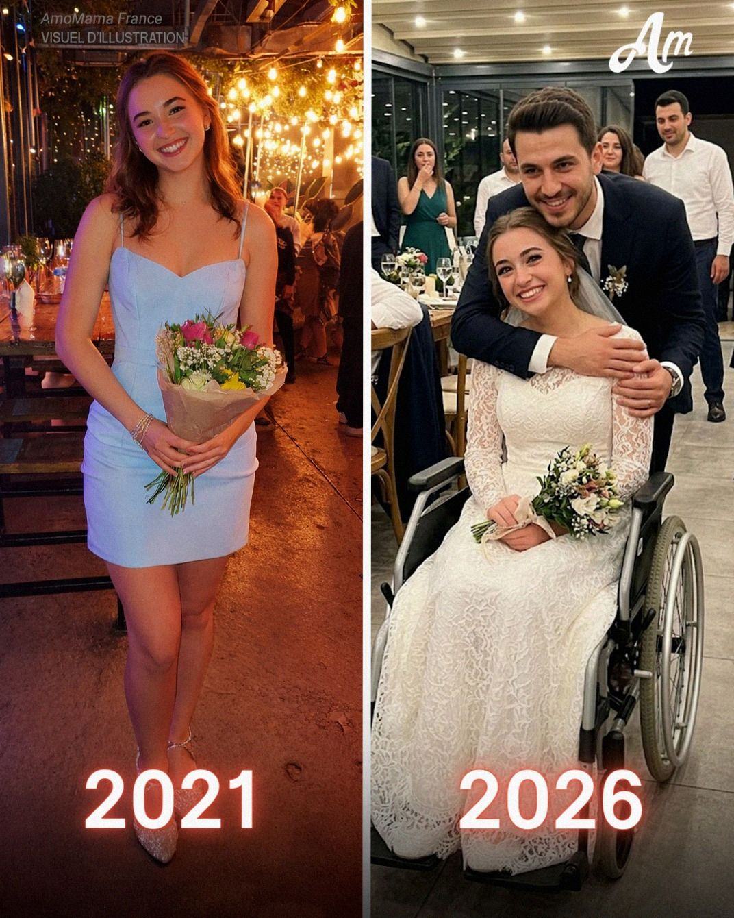 Me casé con el hombre que me salvó después de un accidente de coche, pero en nuestra noche de bodas, me dijo: “Lo siento… Debería habértelo dicho antes”. Hace cinco años, un conductor ebrio me atropelló en la carretera. No habría sobrevivido si no hubiera sido por la intervención de un joven que pasaba por allí. Inmediatamente llamó a una ambulancia. Después del accidente, perdí el uso de las piernas, pero encontré el amor verdadero. Ryan, el hombre que me salvó, nunca se separó de mí. Me ayudó en mi rehabilitación y me enseñó a vivir de nuevo, poco a poco. Con él, fui feliz. Así que cuando me propuso matrimonio… dije que sí. Nuestra boda fue pequeña e íntima. Al llegar a casa, fui al baño en mi silla de ruedas para desmaquillarme y por fin respirar. Me temblaban las manos, pero para bien. Pero cuando volví a la habitación, Ryan no sonreía. Estaba sentado en el borde de la cama, todavía con la camisa abotonada puesta, la corbata desabrochada pero intacta. Tenía los hombros rígidos, la mirada fija en el suelo, como si no pudiera mirarme y decirme lo que tenía que decir. “¿Ryan?”, pregunté en voz baja. “¿Qué pasa?”. Levantó la vista. Su rostro no mostraba nerviosismo. No mostraba ternura. Era más pesado que eso, como si hubiera llevado una carga durante años y finalmente hubiera llegado al punto en que ya no podía soportarla. Tragó saliva, con la mirada vidriosa, y habló con voz tranquila y entrecortada: “Debería habértelo dicho antes. ¡NO PUEDO MENTIRTE MÁS!”. Se me encogió el corazón. “¿Decirme qué?”, ​​susurré. Sus siguientes palabras casi me desmayan… lee el resto en el primer comentario 👇🏻👇🏻