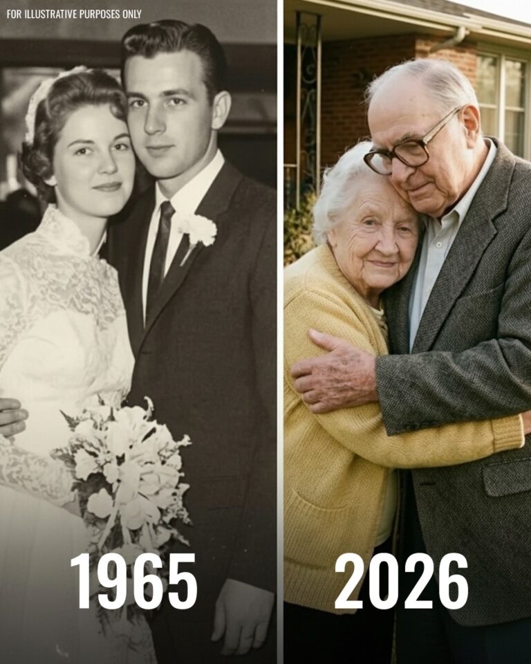 Mi esposo falleció después de 62 años de matrimonio. En su funeral, una chica se me acercó, me entregó un sobre y me dijo: “Me pidió que te diera esto hoy”.