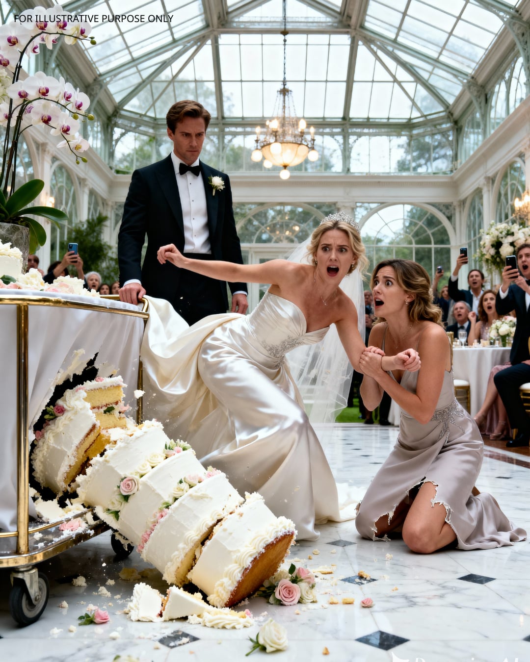 En mi boda, mi hermana me agarró la muñeca y me susurró: «Empuja el pastel… ahora». Y cuando miré sus manos temblorosas y luego los ojos fríos de mi marido, me di cuenta de que el hombre con el que me acababa de casar ocultaba una verdad que yo nunca debí ver.