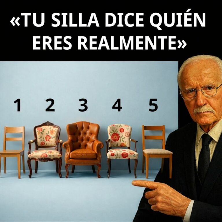 Elegir una silla y lo que puede reflejar sobre tu personalidad, según Carl Jung.