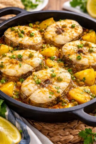 Guiso de Merluza con Patatas