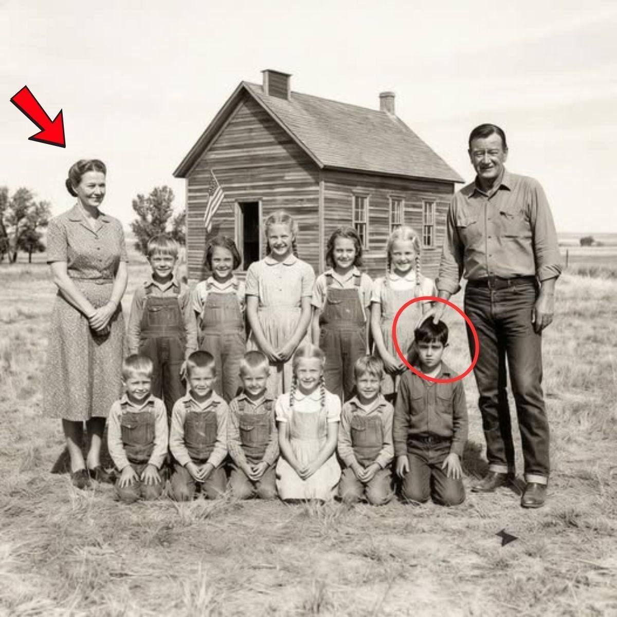 John Wayne recibió una carta de esta maestra e hizo algo que ninguna estrella de Hollywood haría hoy en día… Marzo de 1961: una maestra de la zona rural de Montana les pide a sus 12 alumnos que escriban una sola frase a John Wayne.