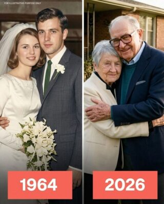 Mi esposo falleció después de 62 años de matrimonio. En su funeral, una joven se me acercó, me entregó un sobre y me dijo: “Me pidió que te lo diera hoy”.