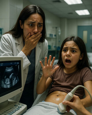 La niña se quejaba de fuertes dolores abdominales después de un fin de semana pasado con su padrastro — y la doctora, al ver la ecografía, llamó de inmediato a la ambulancia…