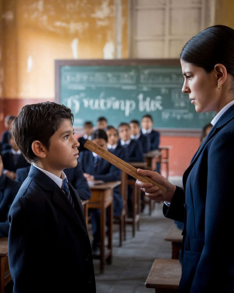 “¡CÁLLATE, ANALFABETO!” — Gritó La Profesora… Hasta Que El Niño Judío Escribió En 7 Idiomas
