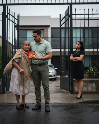 Una madre de 70 años acudió a su hijo para pedirle dinero prestado para el tratamiento médico, su hijo solo le dio un paquete de fideos y luego la ahuyentó cortésmente, cuando llegó a casa y lo abrió, se sorprendió y no podía creer lo que veía…
