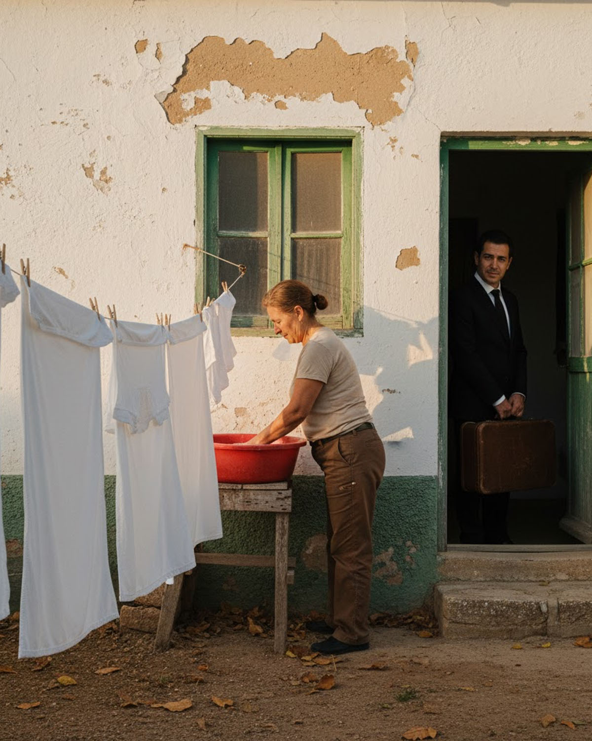 Cada vez que el esposo regresaba de un viaje de negocios, veía a su esposa lavando diligentemente las sábanas. Un día, instaló en secreto una cámara en el dormitorio y, avergonzado, descubrió una verdad desgarradora.