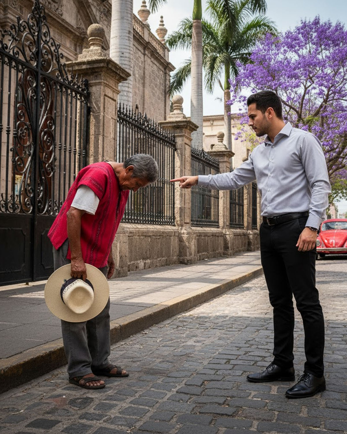 Ese hombre vendió su propia sangre para que yo pudiera estudiar. Hoy, que gano cien mil al mes, vino a pedirme dinero y no quise darle ni un centavo.