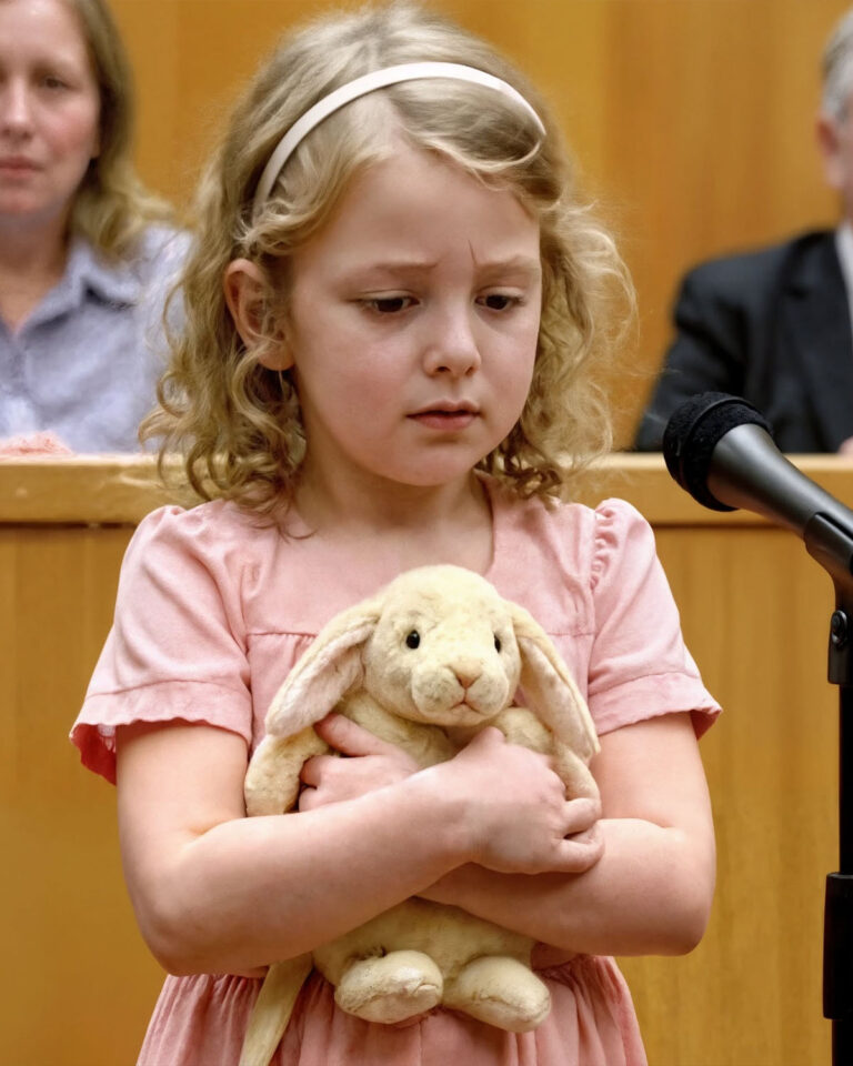 «En mi audiencia de divorcio, el juez le pidió a mi hija de cinco años que testificara… Sus palabras dejaron a toda la sala sin palabras.»