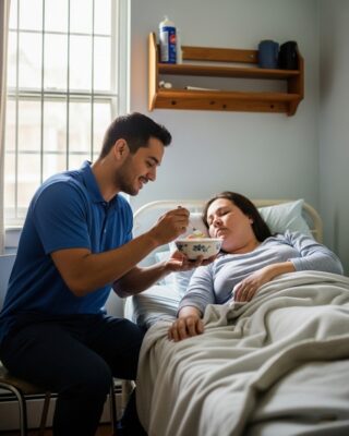 “Un esposo devoto cuidó de su esposa paralítica durante 5 años, pero el día que olvidó su billetera y regresó temprano a casa, lo que vio lo dejó helado.”