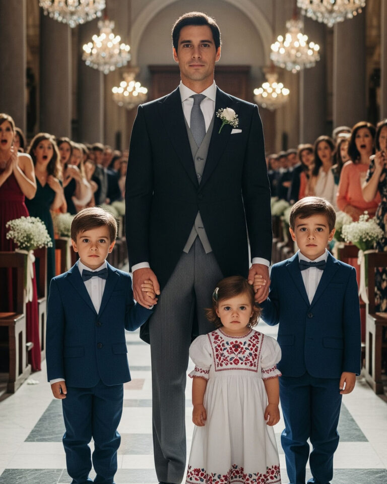 “Cinco años después de abandonarme, me vio llegar a su boda con los hijos que nunca supo que existían”