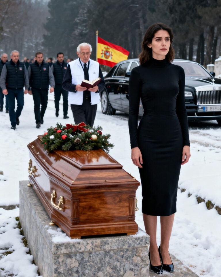 En el funeral de mi padre, mi marido se inclinó hacia mí y murmuró: “Aquí no haces falta.” Solo sonreí.