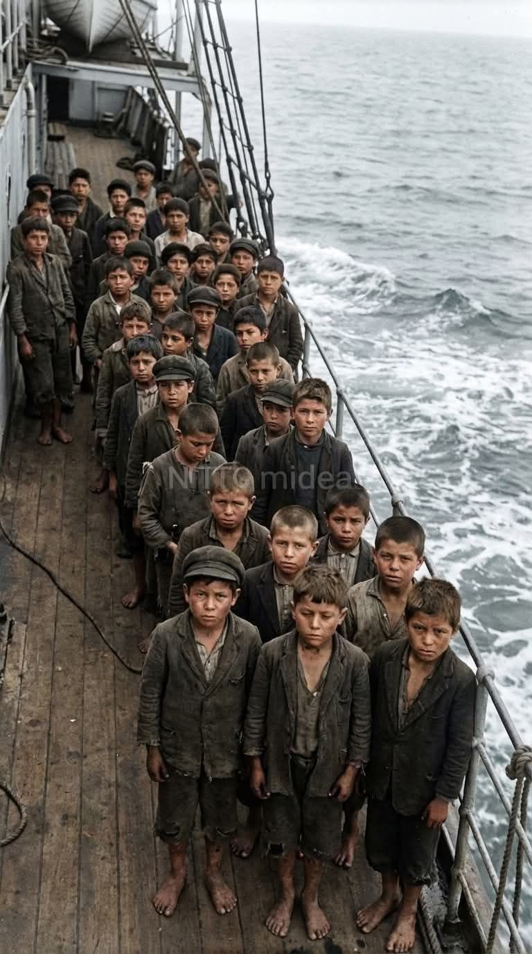 Parte 2 Cuando setecientos cuarenta niños fueron empujados al mar para morir en silencio, el mundo entero miró hacia otro lado.